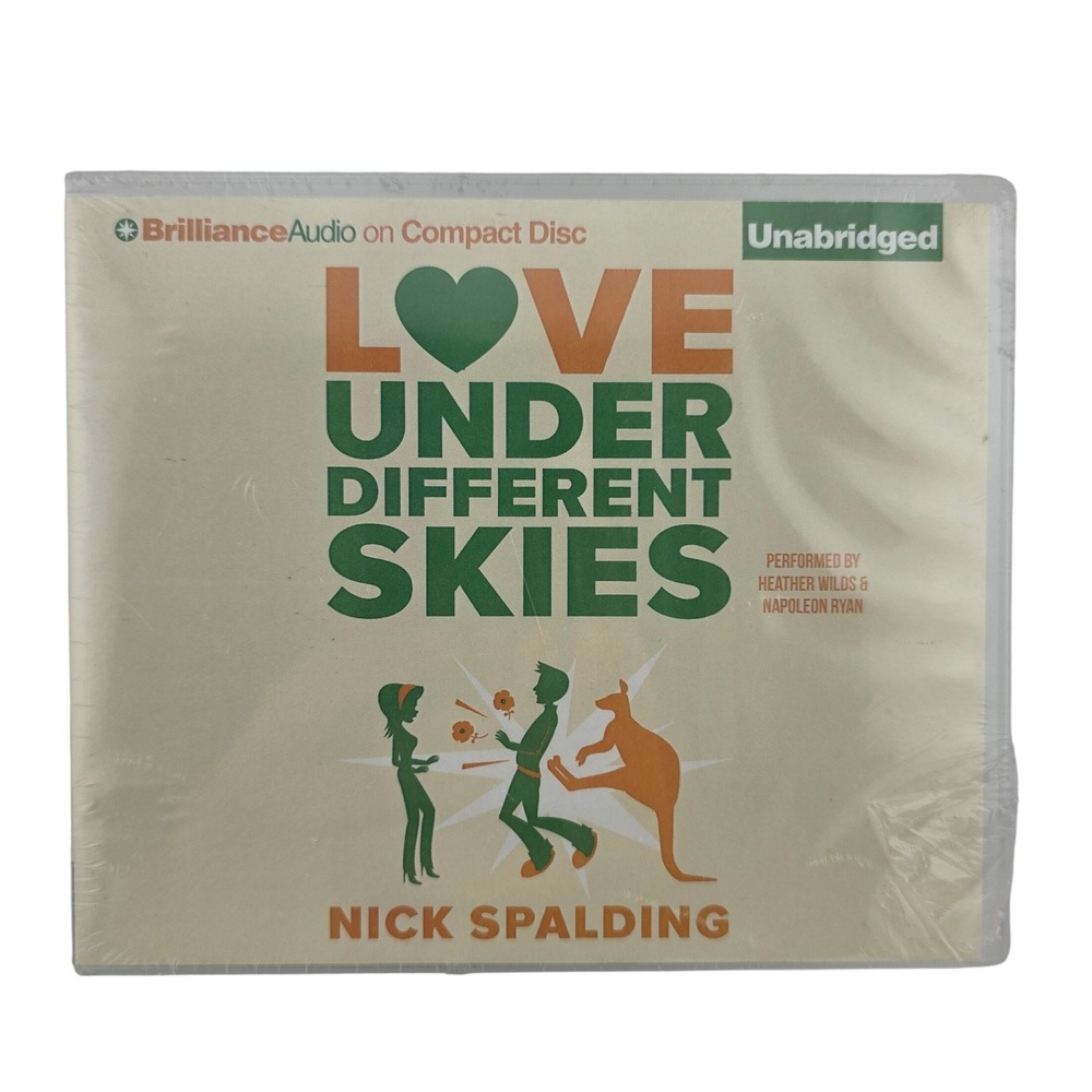 Brilliance Audio Love Under Different Skies‎ Nick Spalding Audiobook 8 CD Humor